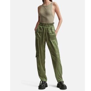 GANNI Washed Satin Pants